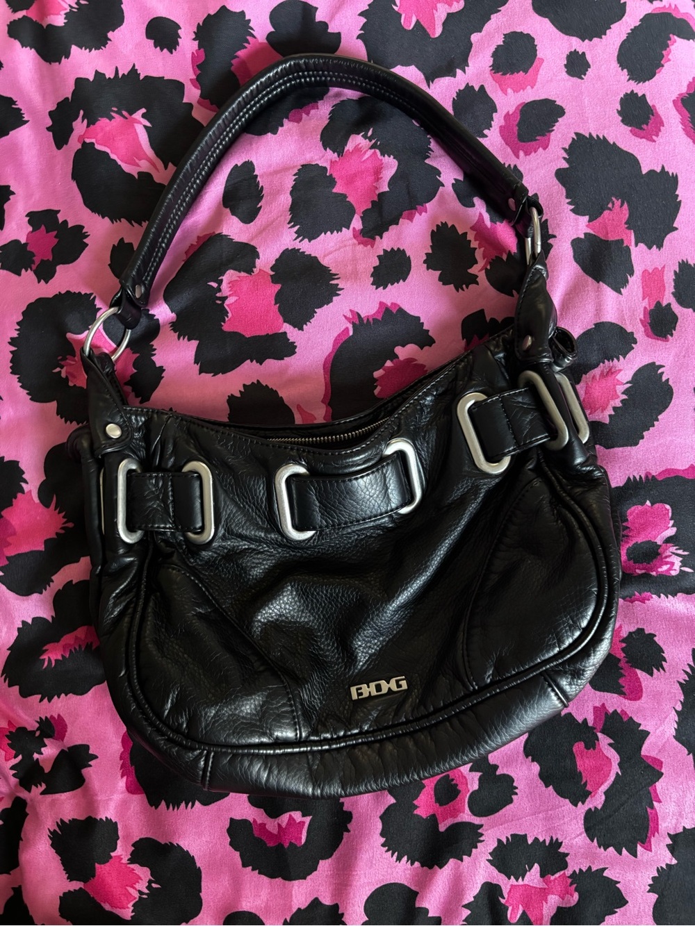 BDG Sonny Belted Bag with Silver Hardware